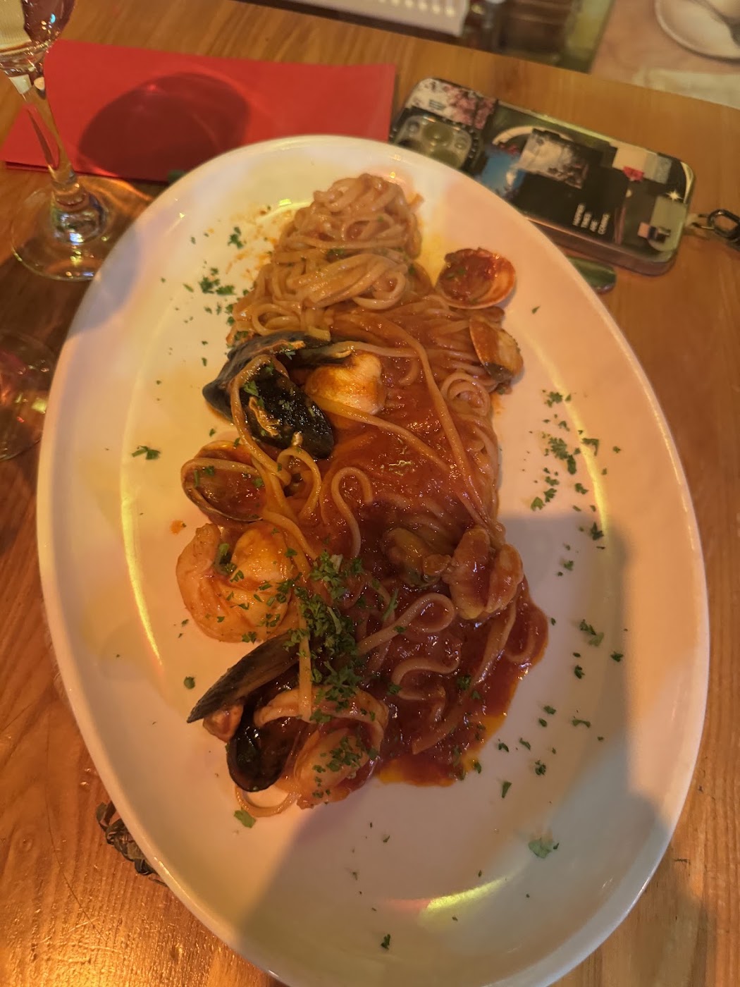 seafood pasta